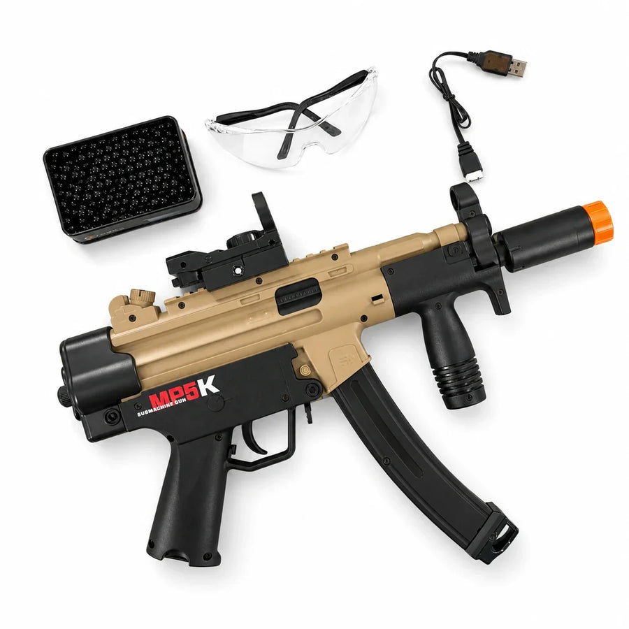 MP5K Gel Blaster 7 Colors of Lighted Silencer